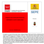 Programa público de empleo-formación para la Activación profesional de acuerdo con la Orden de 23 de diciembre de 2025 de la Consejera de Economía, Hacienda y Empleo