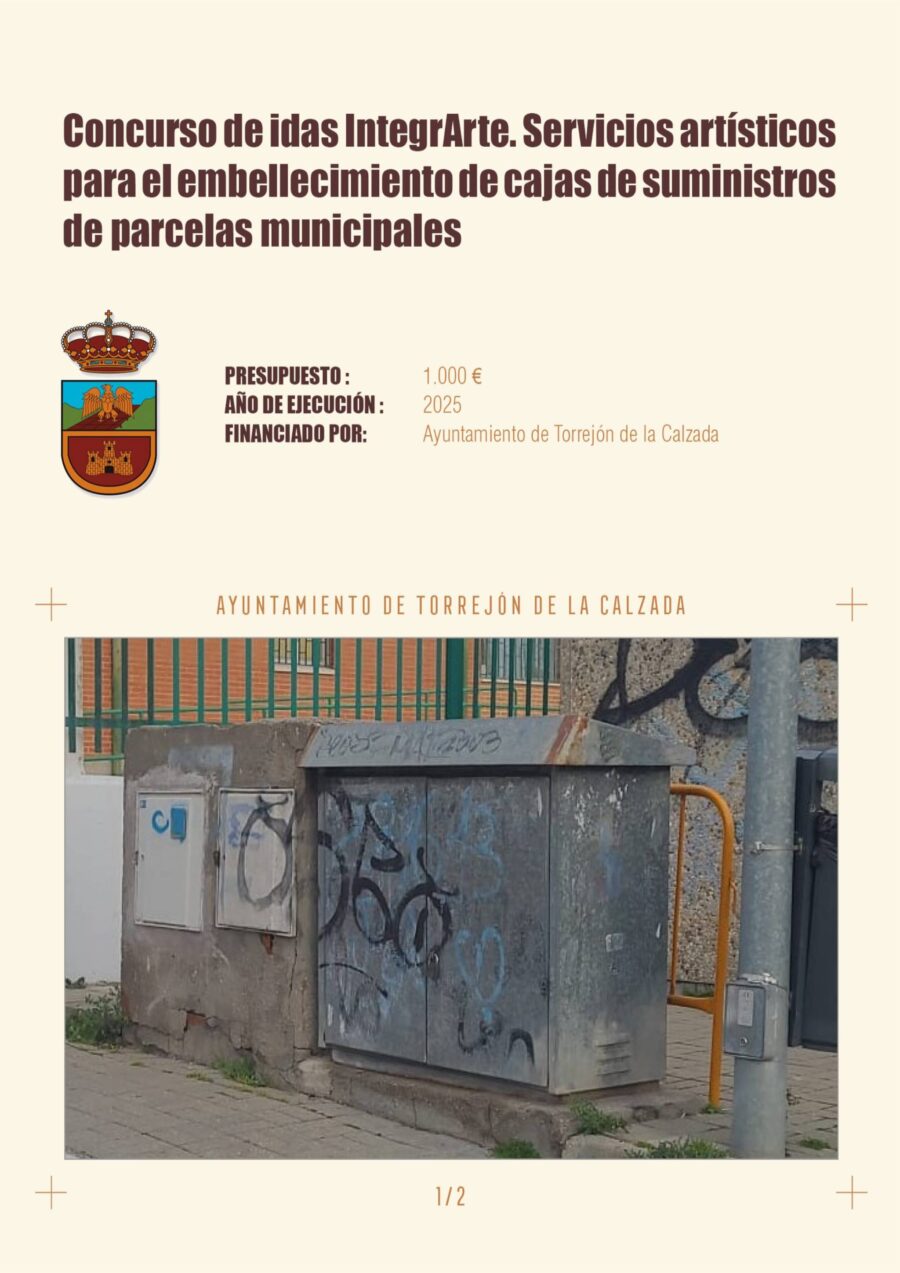 Concurso de ideas Integrarte: Servicios artísticos para el embellecimiento de cajas de suministros.