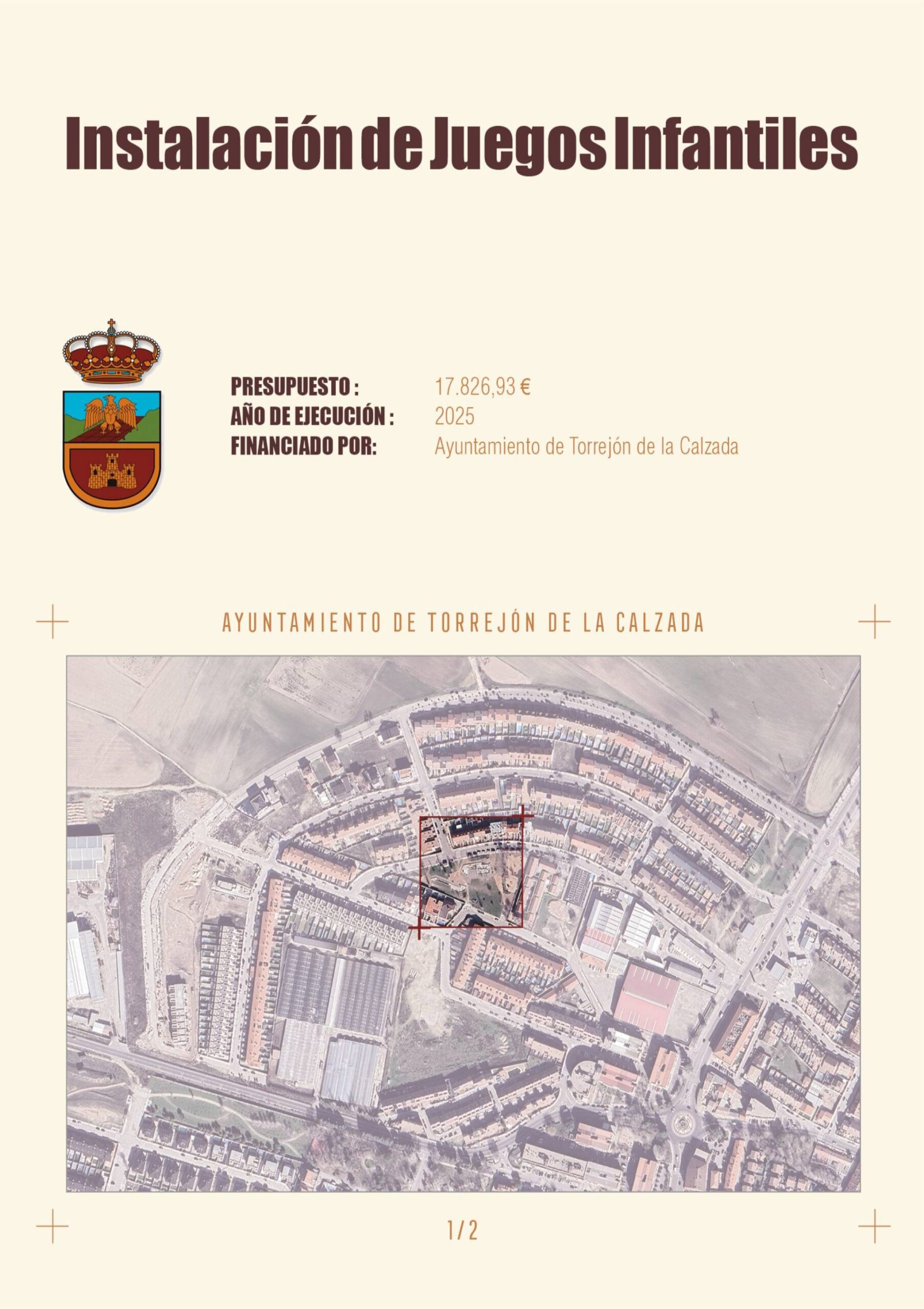 Instalación de Juegos Infantiles