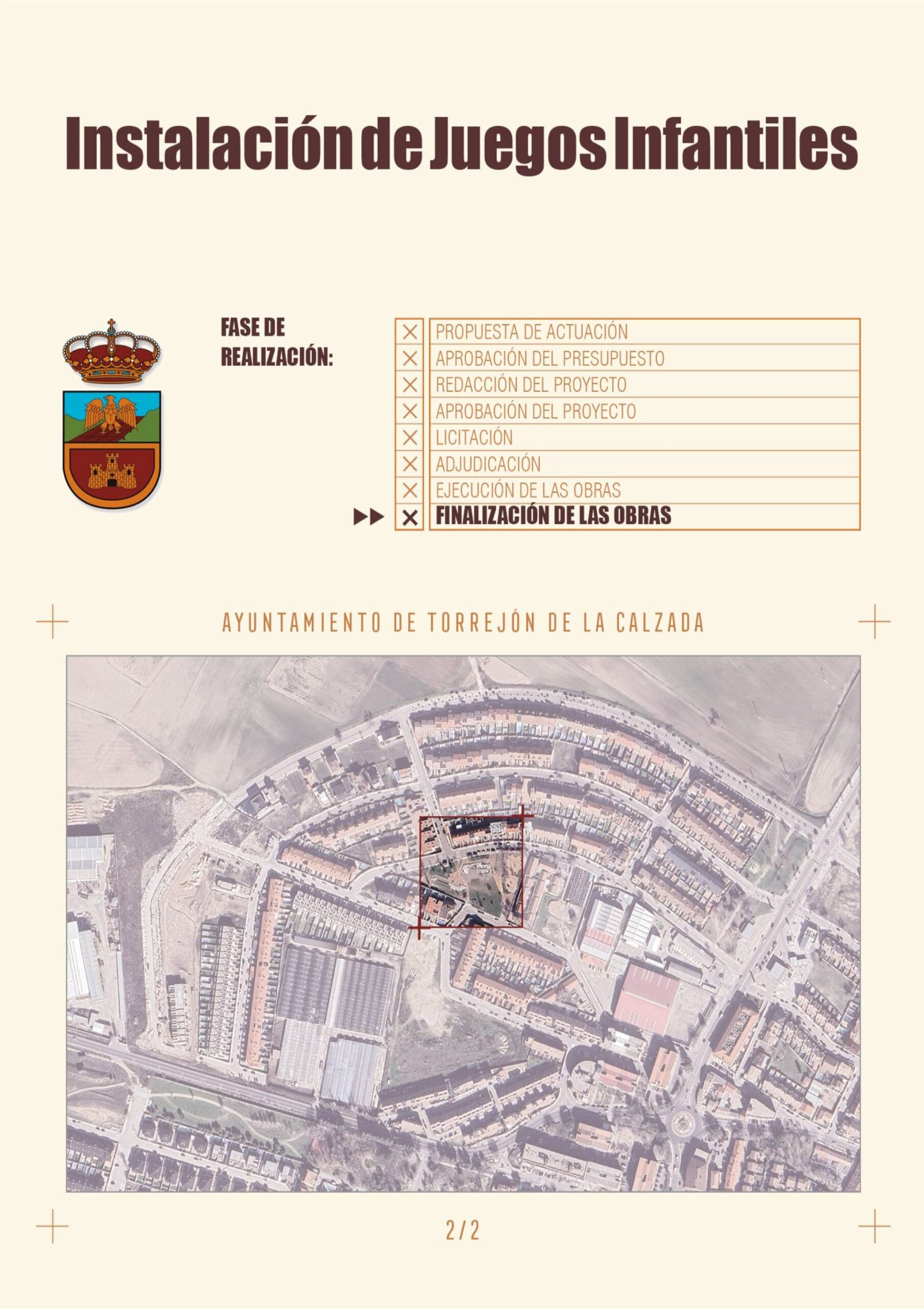 Instalación de Juegos Infantiles