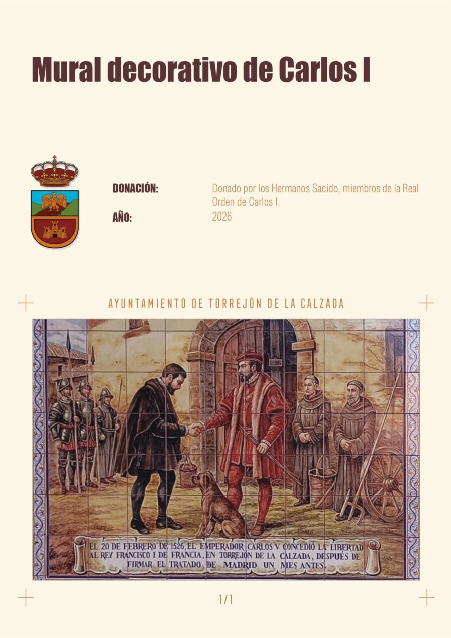 Mural decorativo Carlos I
