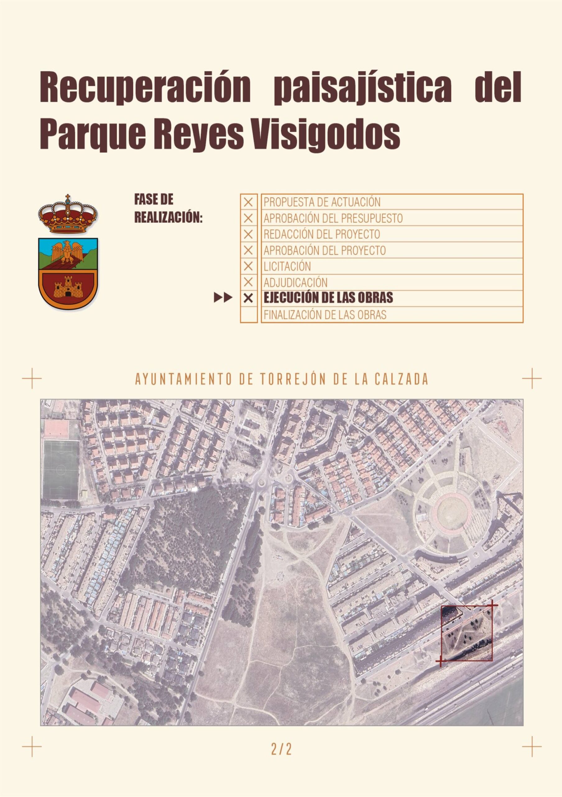 Recuperación paisajística del Parque Reyes Visigodos