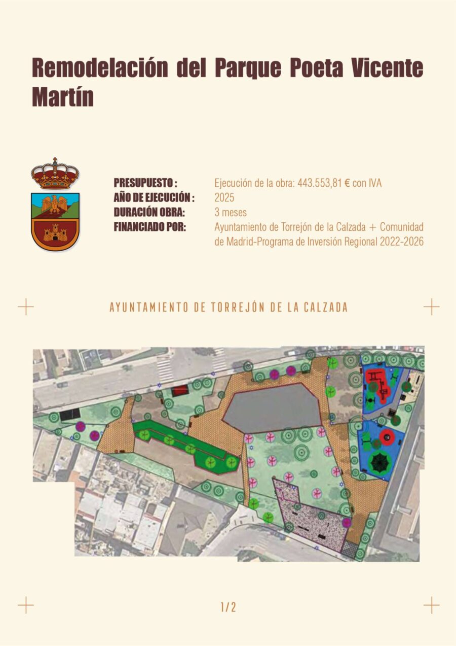 Remodelación del Parque Poeta Vicente Martín
