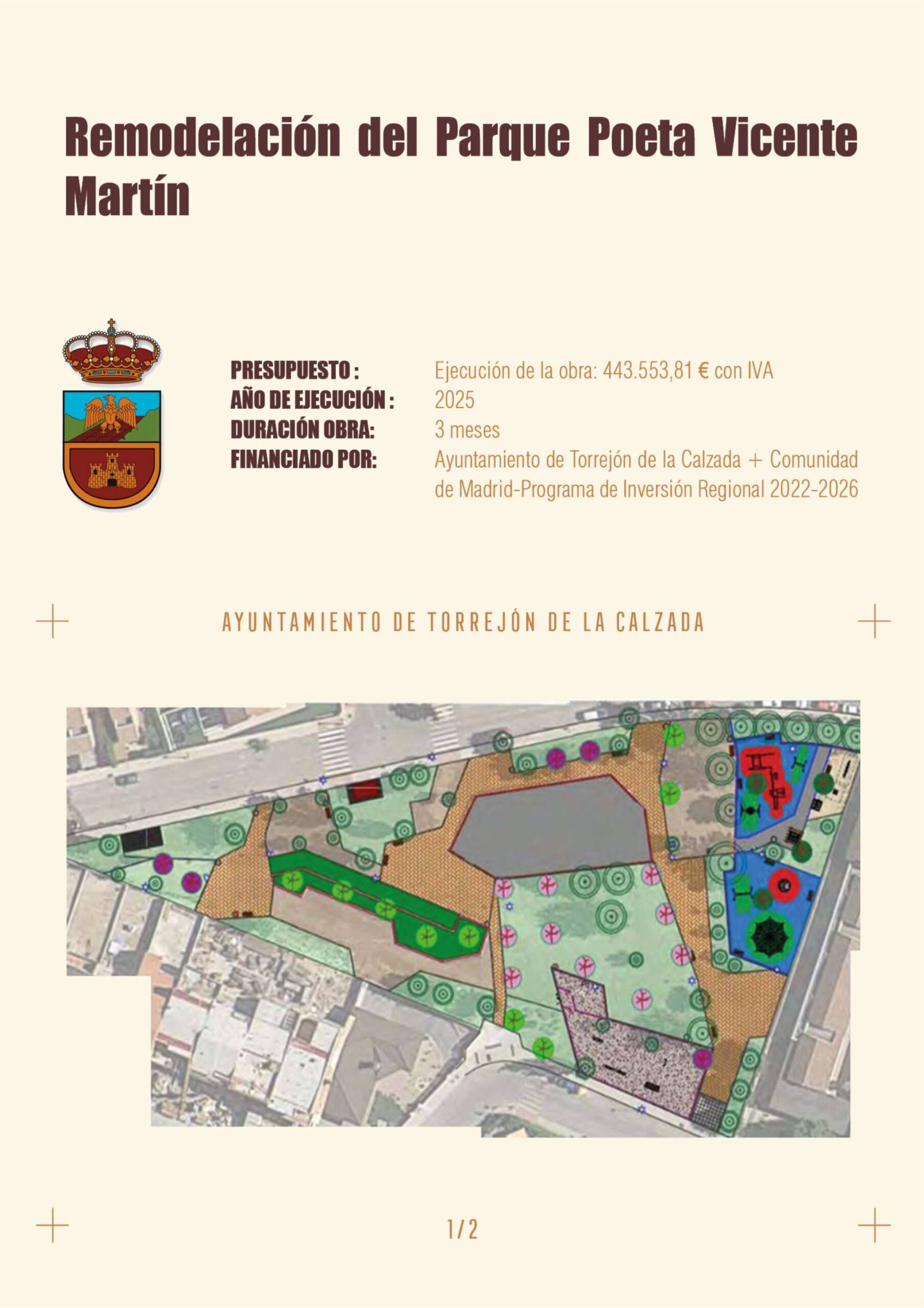 Remodelación del Parque Poeta Vicente Martín