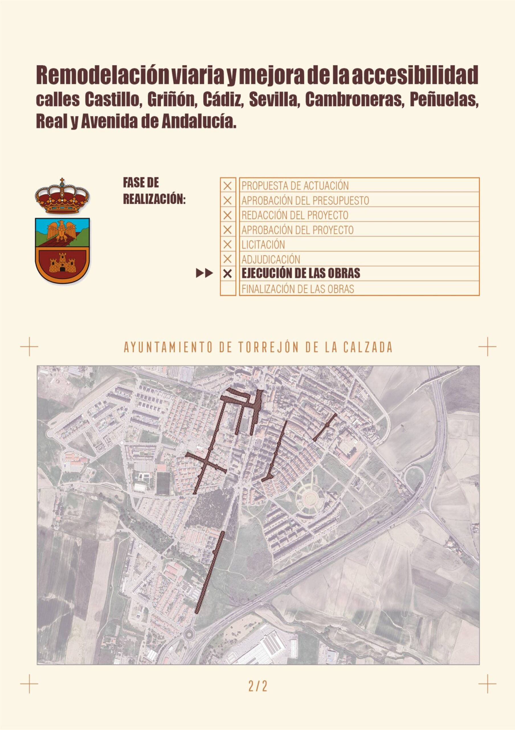 Remodelación viaria y mejora de la accesibilidad de varias calles del municipio